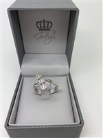 Anello Donna in Oro bianco Diamante 0.30 Ct Godenzi Gioielleria AT85-26